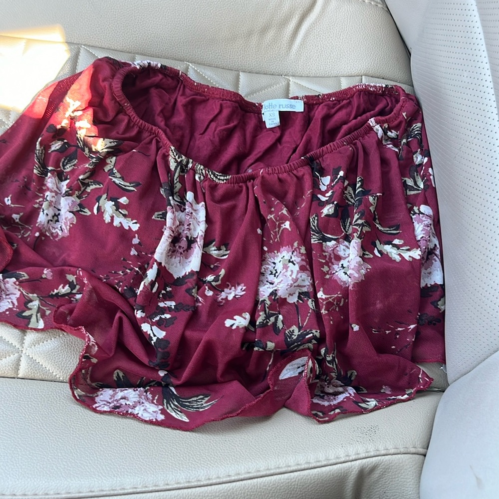 Flowy tube top Charlotte Russe size XS